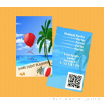 UV Printing Qr Code Gift Card/Barcode Member Card